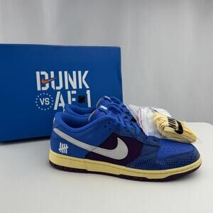 Nike Dunk Low SP Undefeated 5 On It Signal Blue DH6508-400 Size 11
